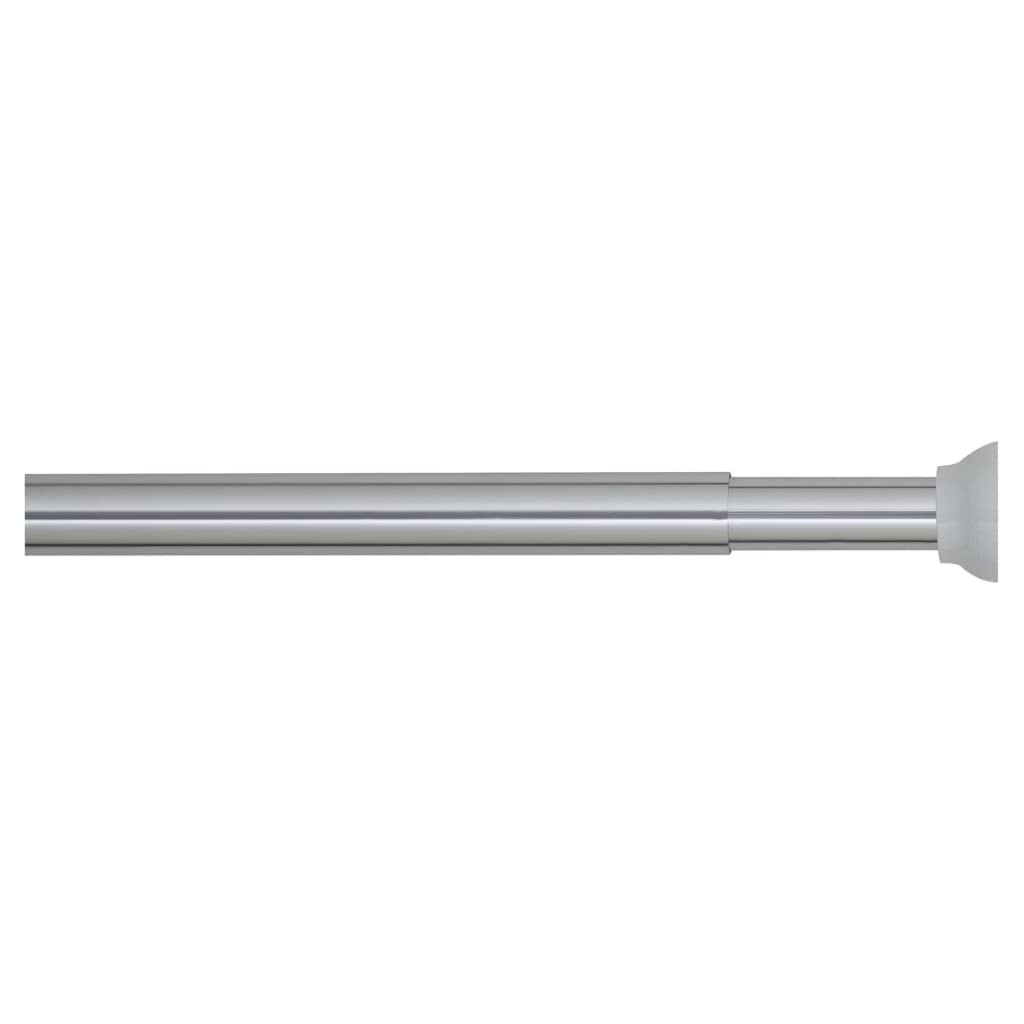 Rideau de douche en peau de sceaux Télescopique 255 cm chrome -colored
