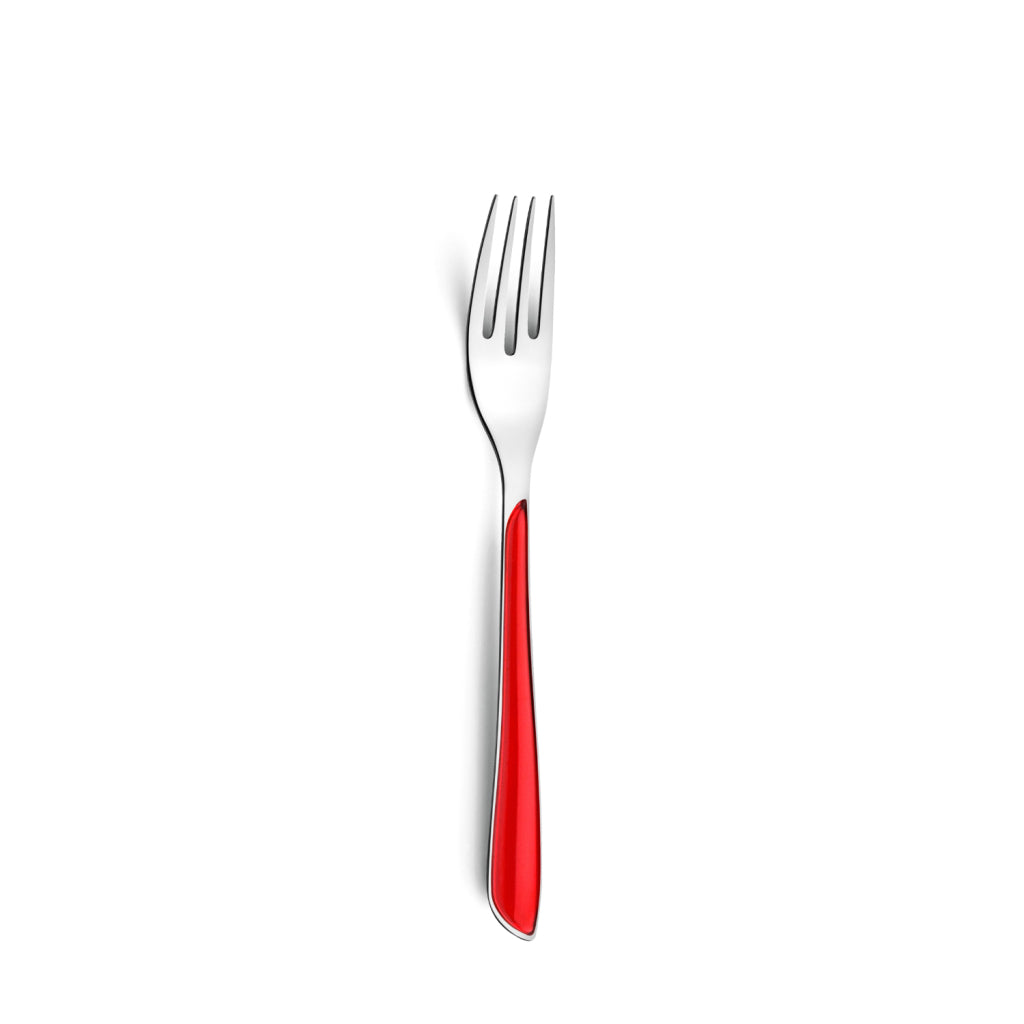 Fourchette de table Amefa rouge éclat