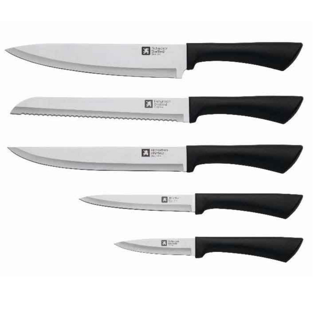 Richardson Sheffield Onyx ensemble de couteaux de cuisine 5 pièces