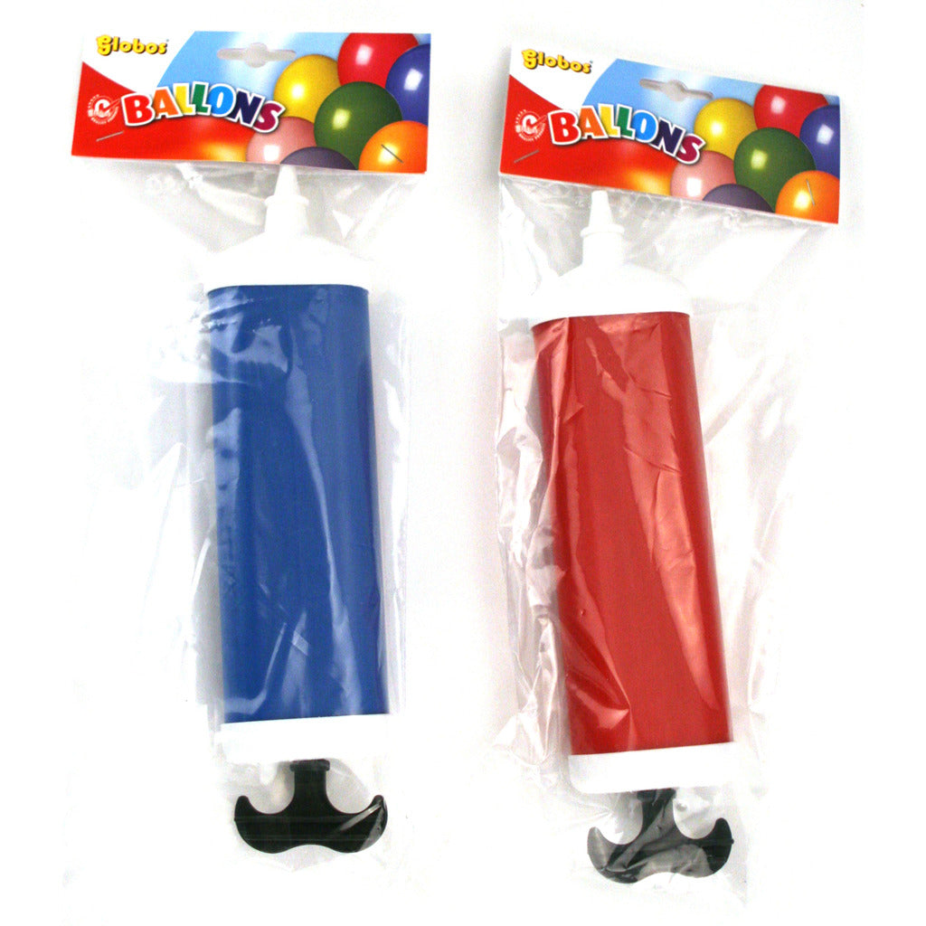 Pompe à ballon Globos différentes couleurs