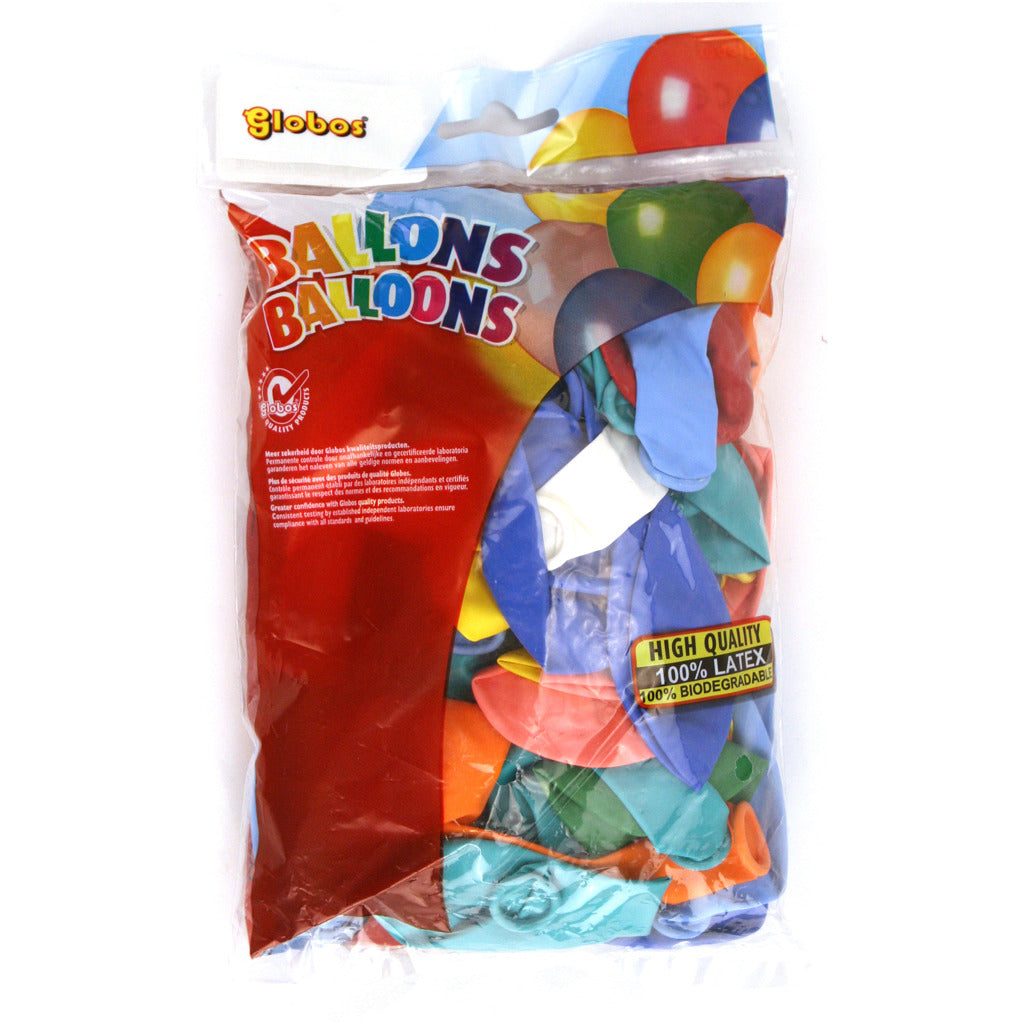 Ballon Globos multi couleurs 50 pièces