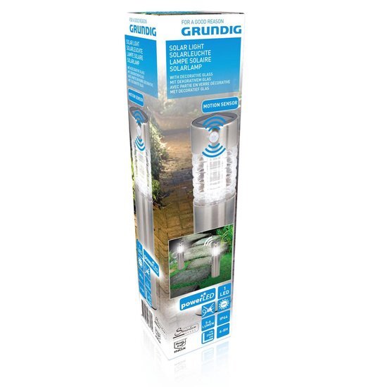 Grundig Grundig lampe de jardin avec détecteur de mouvement LED