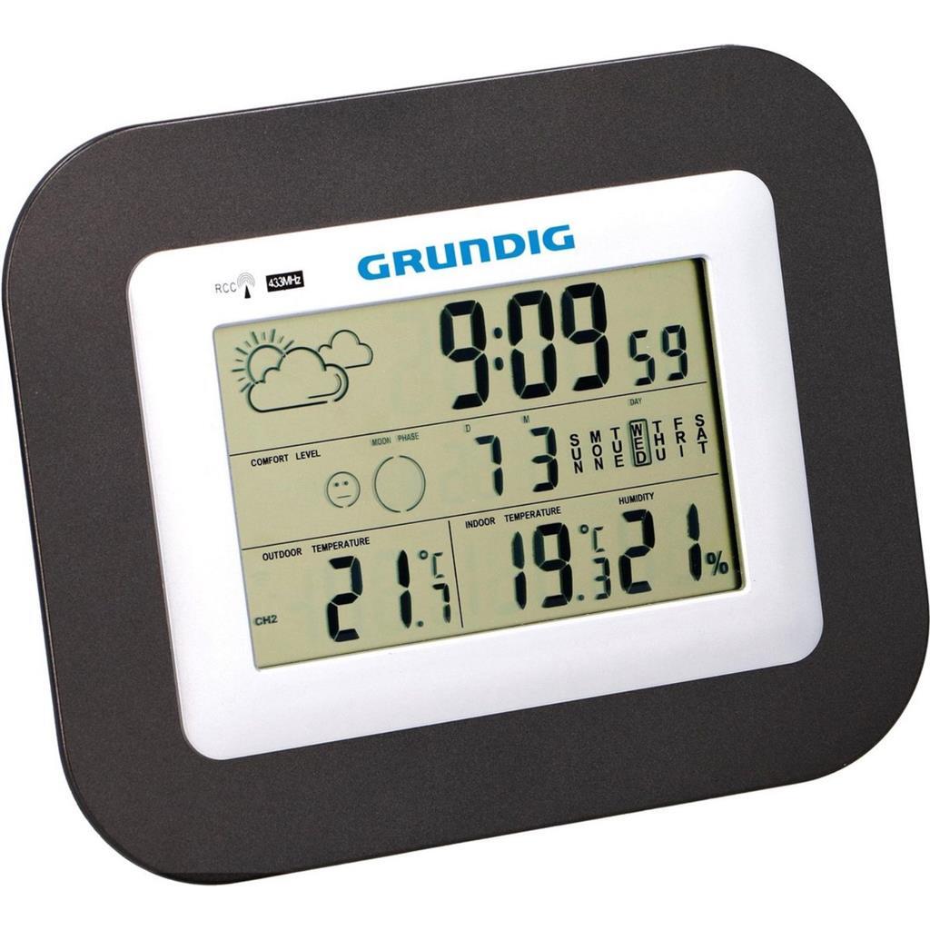 Grundig Station météo Grundig intérieur et extérieur noir