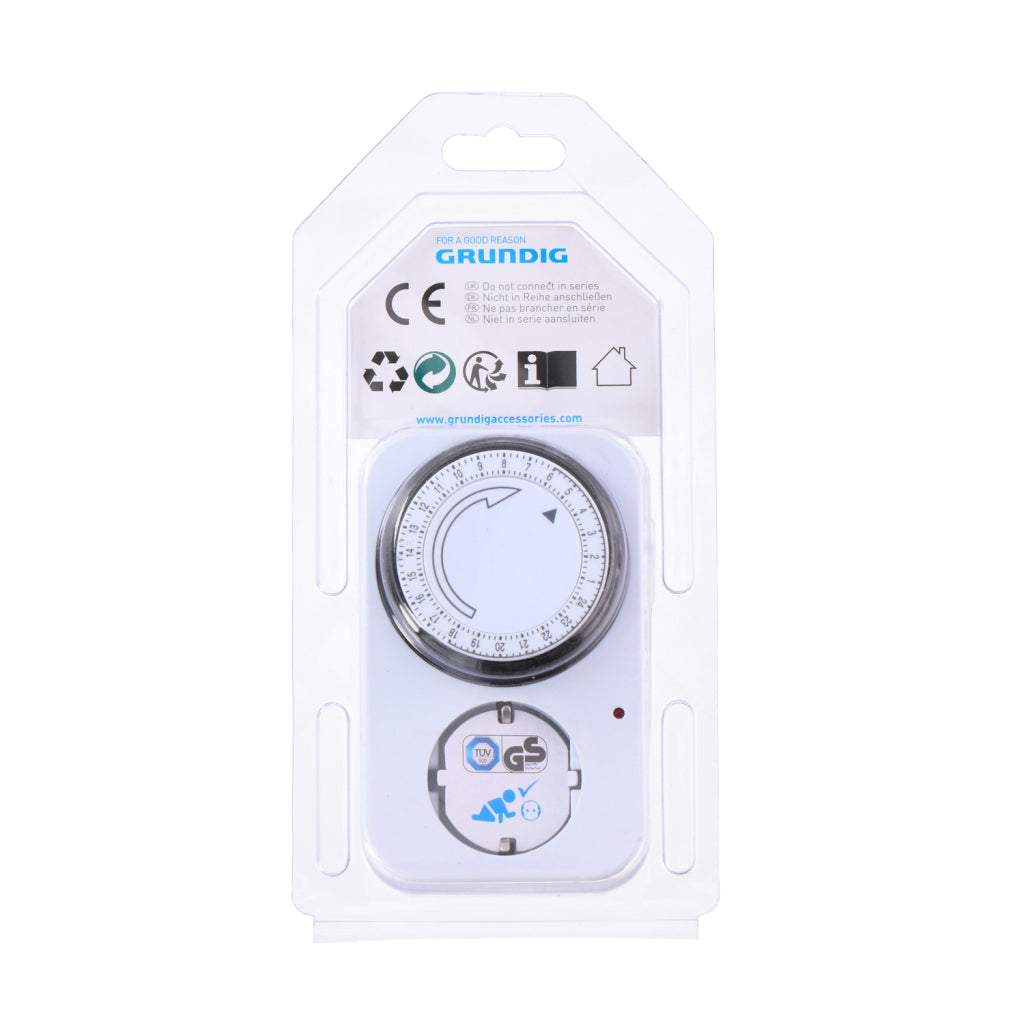 Minuterie Grundig blanc