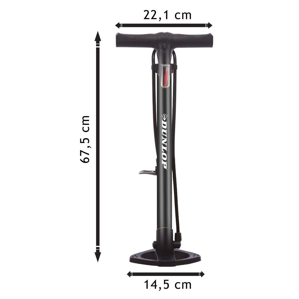 Pompe à vélo Dunlop debout