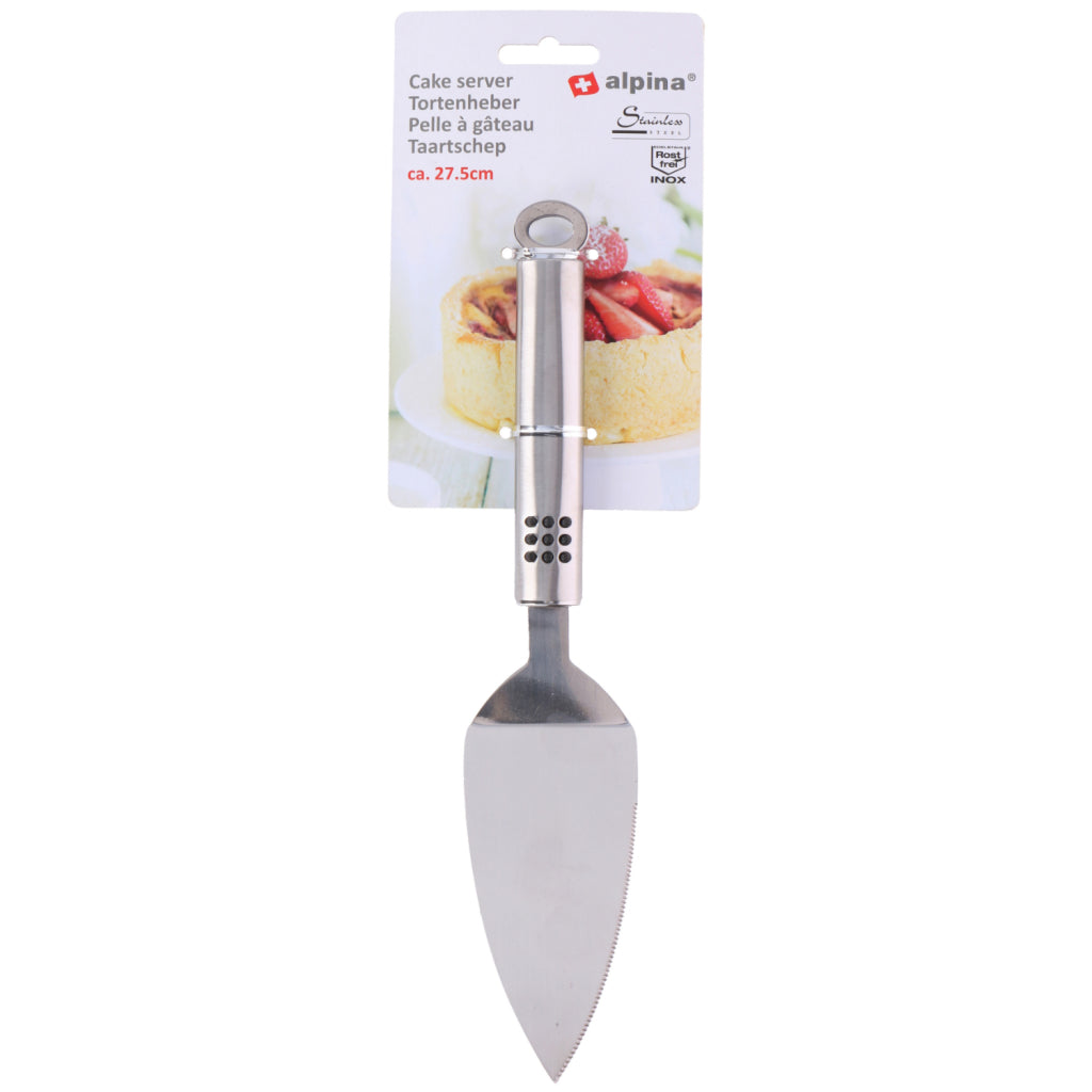 Alpina pelle à gâteau 27,5 cm en acier inoxydable