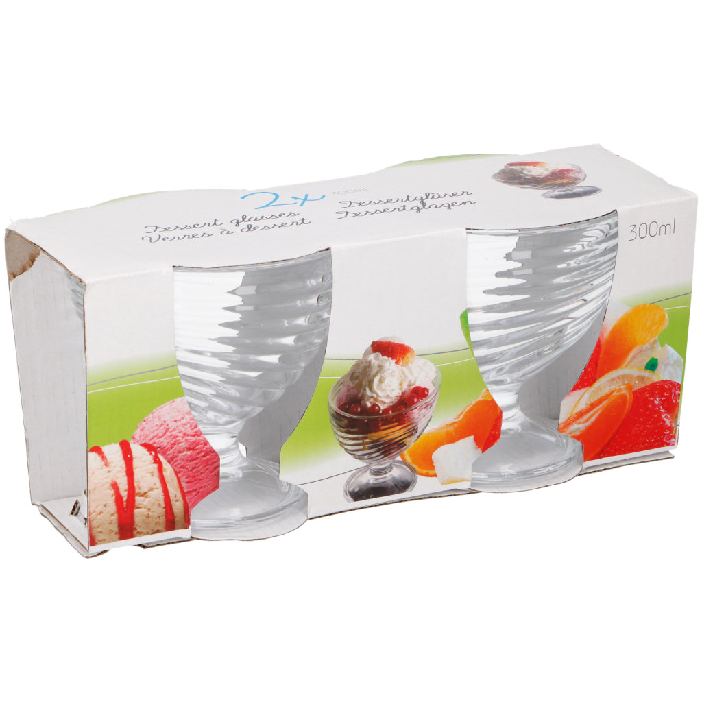 Divers Set De Glaces2 Verre 300ml