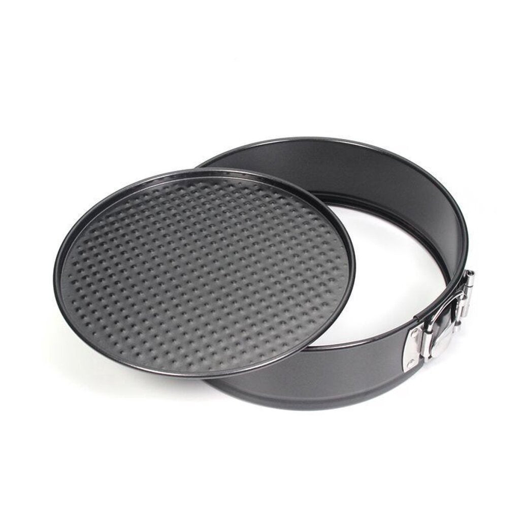 Moule à charnière Alpina - métal - ø 24 x 7 cm - noir