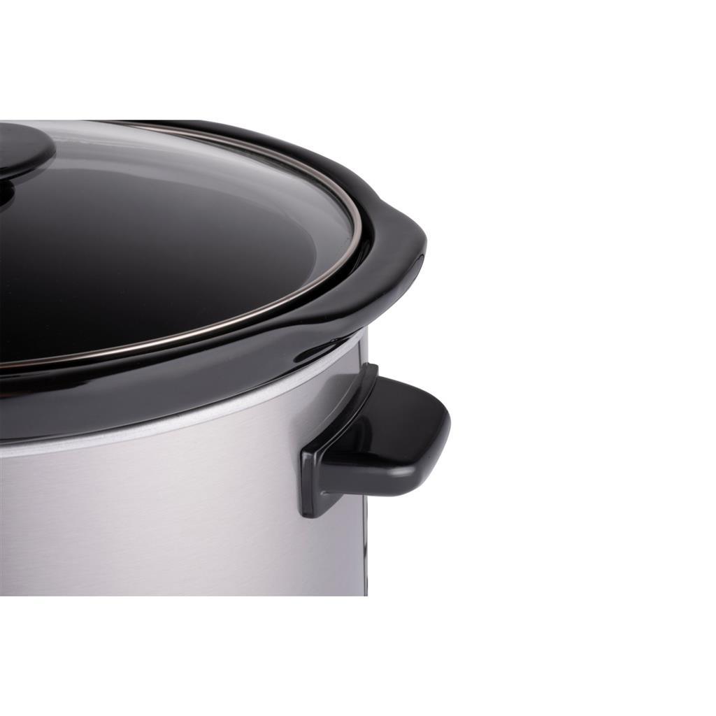 Alpina mijoteuse 3,5l 240w acier inoxydable noir