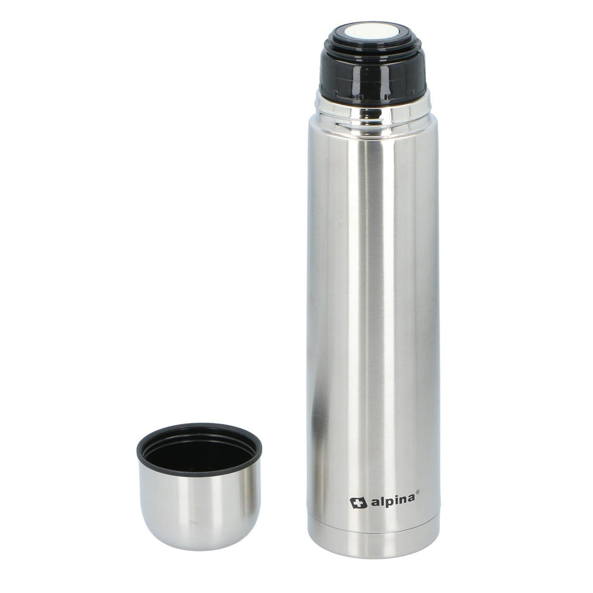 Bouteille isotherme Alpina double paroi 1l ø8,2x33cm