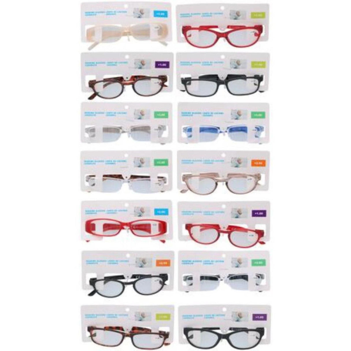 Lunettes de lecture +1,00 à +3,00
