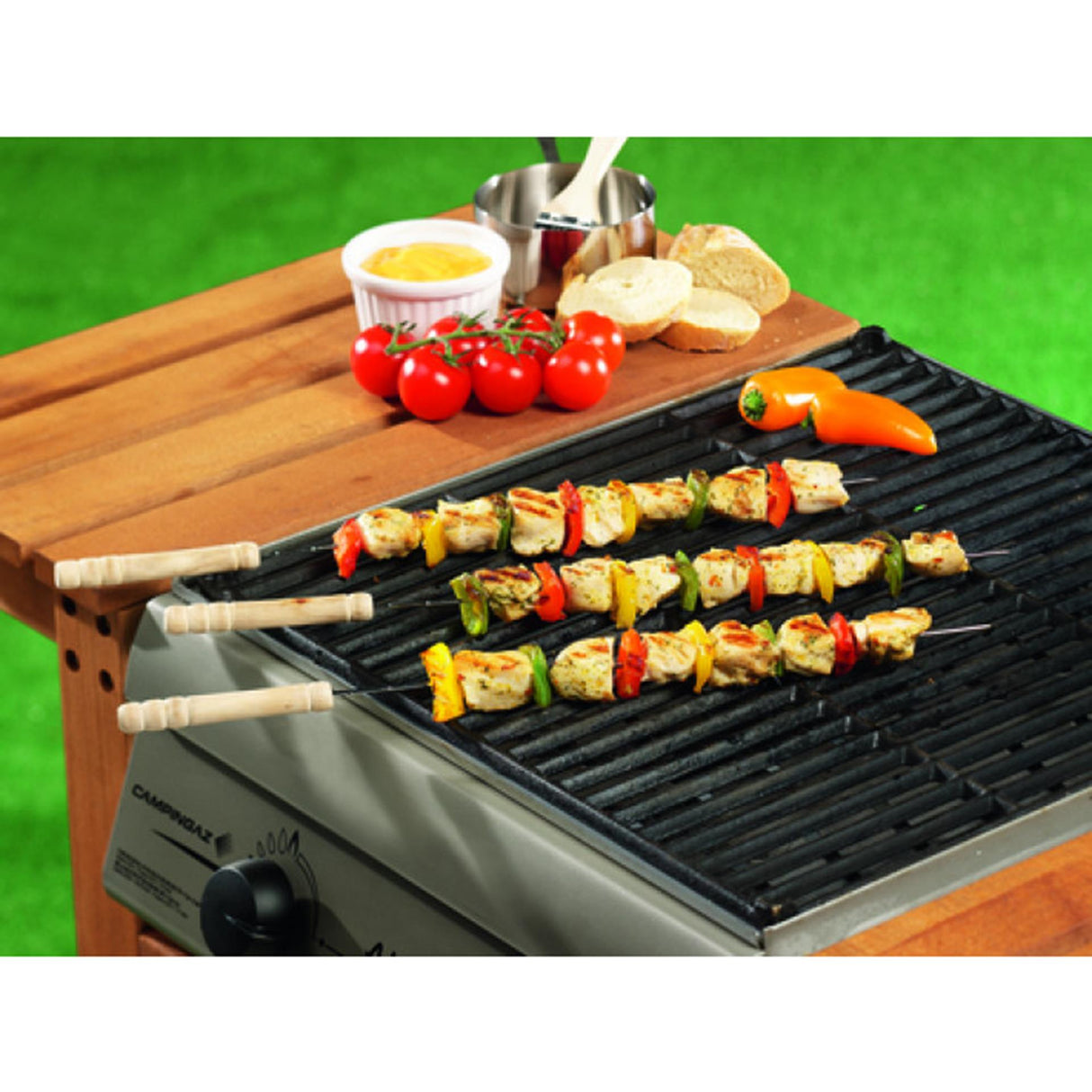 Brochettes de barbecue BBQ 38,5 cm 4 pièces