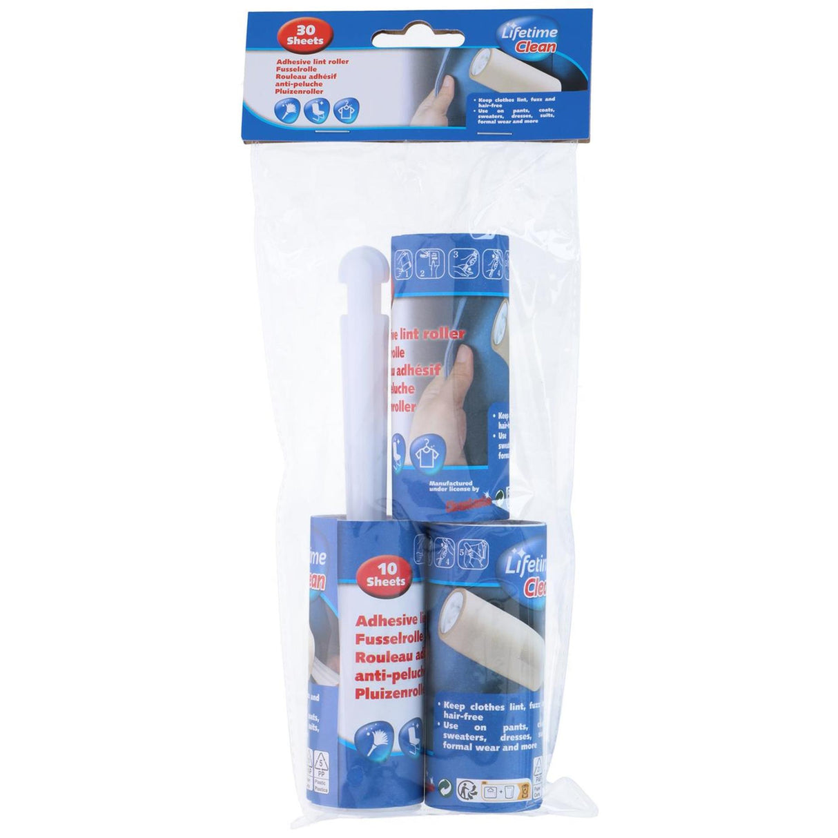 Jeu de rouleaux adhésifs Lifetime Classics + 3 rouleaux