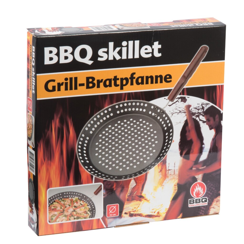 BBQ Collection BBQ Collection Grill-Poêle à Frire 32 cm