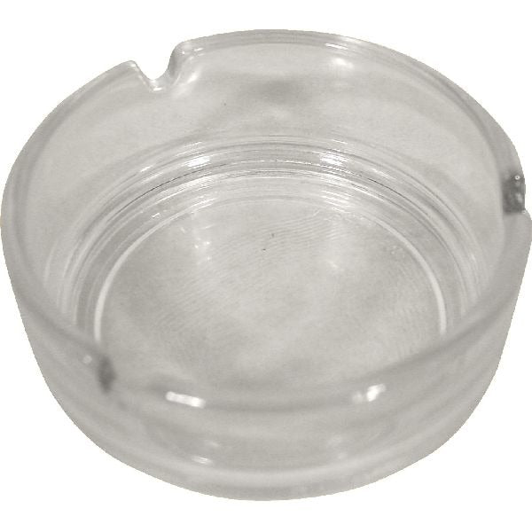 Divers cendrier verre rond 11 cm