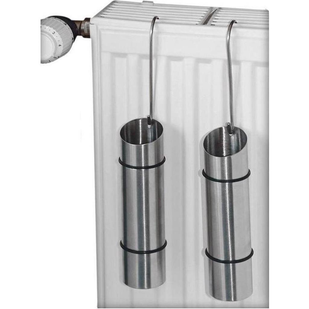 Excellent évaporateur d'eau domestique en acier inoxydable, lot de 2 pièces. 20x5cm