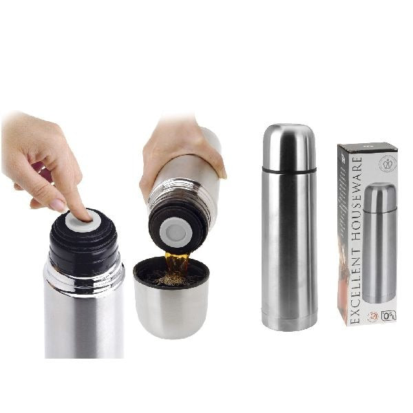 Pichet isotherme Basic Bullet 0,5l en acier inoxydable