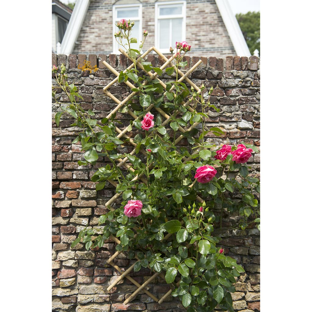 Nature latwerk pour jardin 100x200 cm bambou 6040722