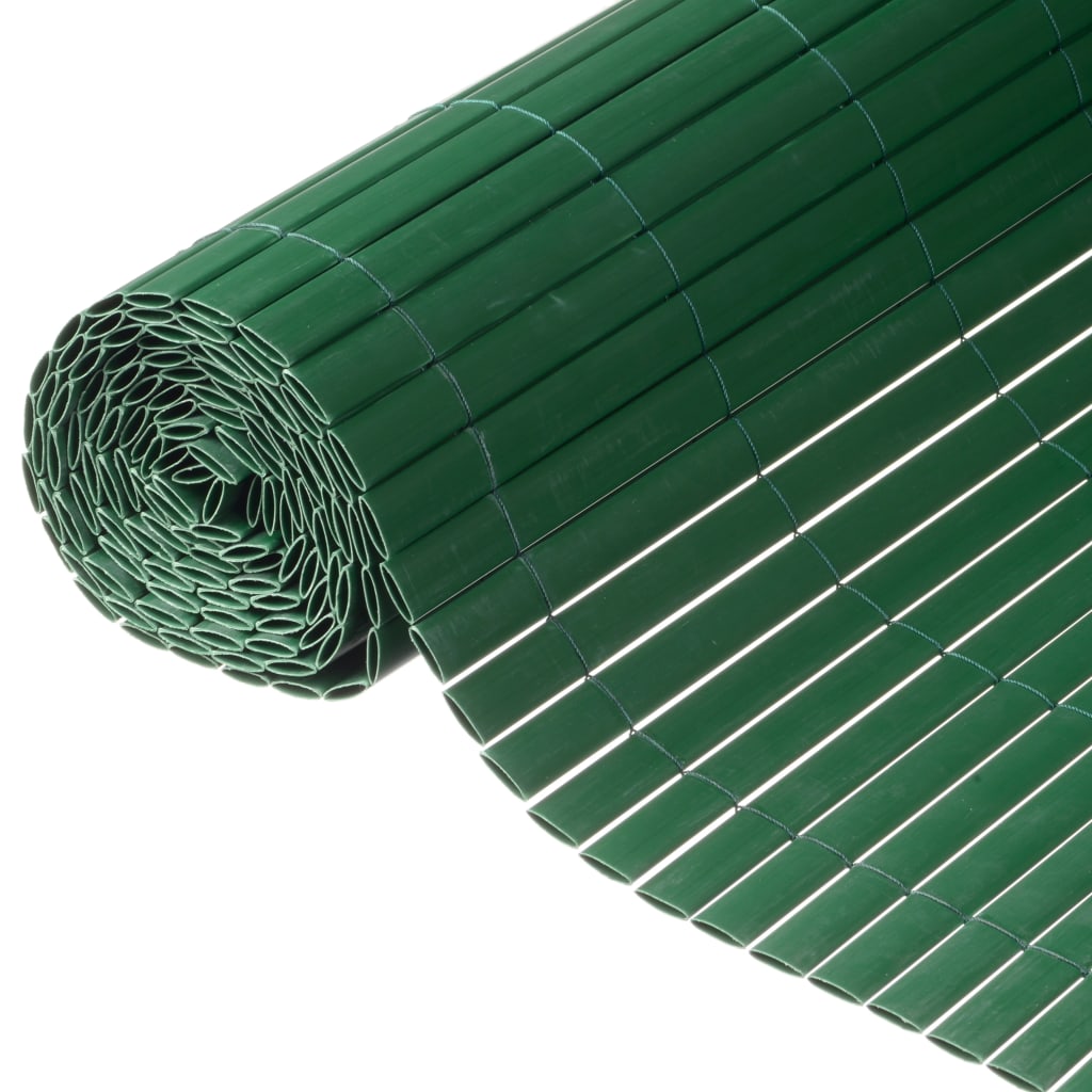 Écran de jardin de la nature à double étage 1,5x3 m en PVC vert