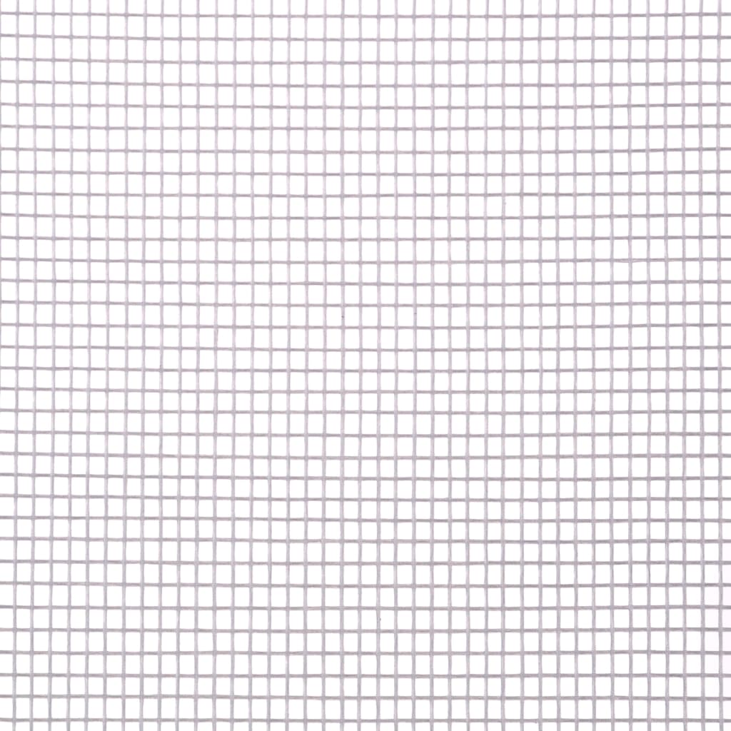 Moustique de la nature et écran d'insectes 1x3 m de fibre optique blanc