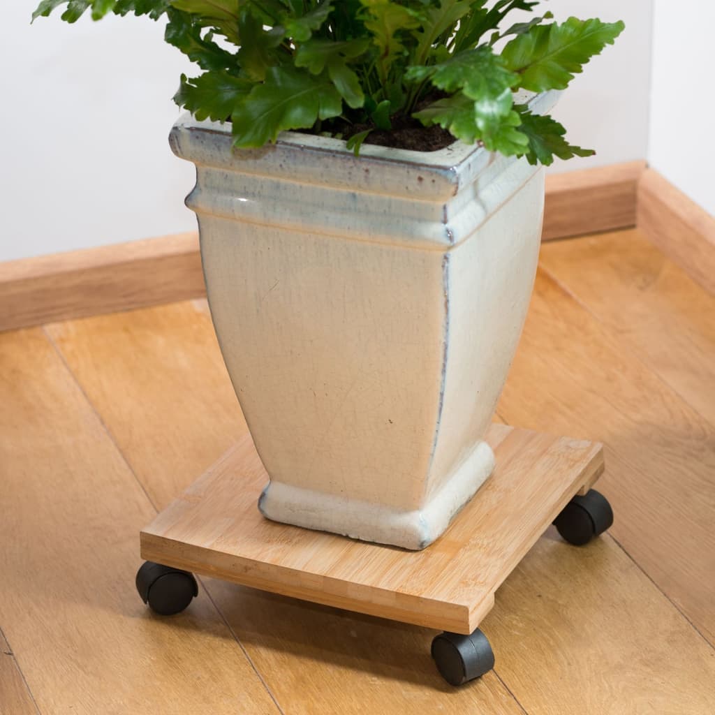 Nature Plant Trolley Square 30x30 cm BPC brun