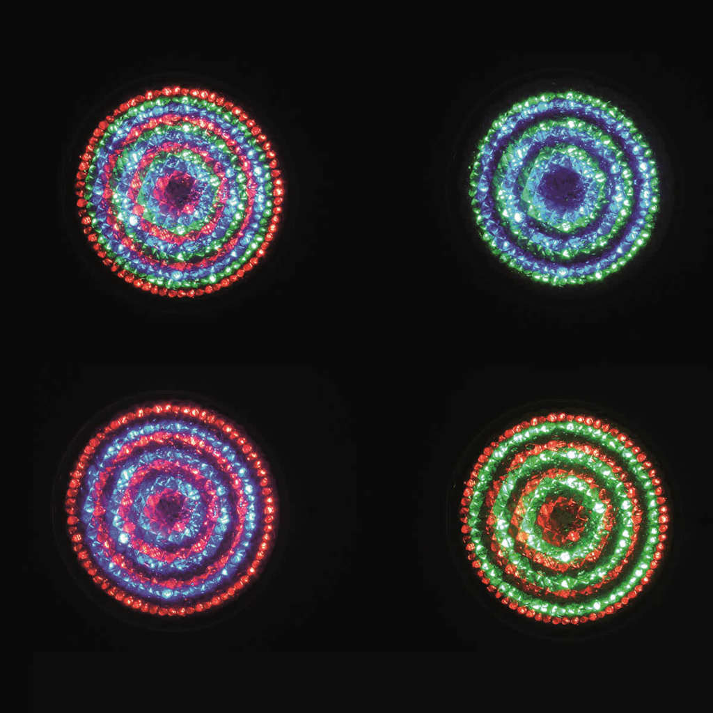 Papes de piscine Ubbink avec télécommande 406 LED Multi-color 7504613