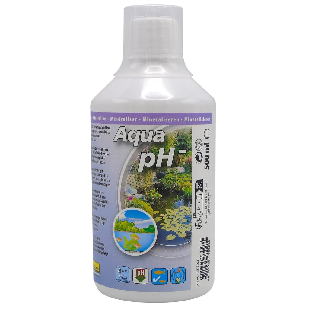 Ubbink Vijverwater Traitement Aqua Ph-500 ml pour 10000 L