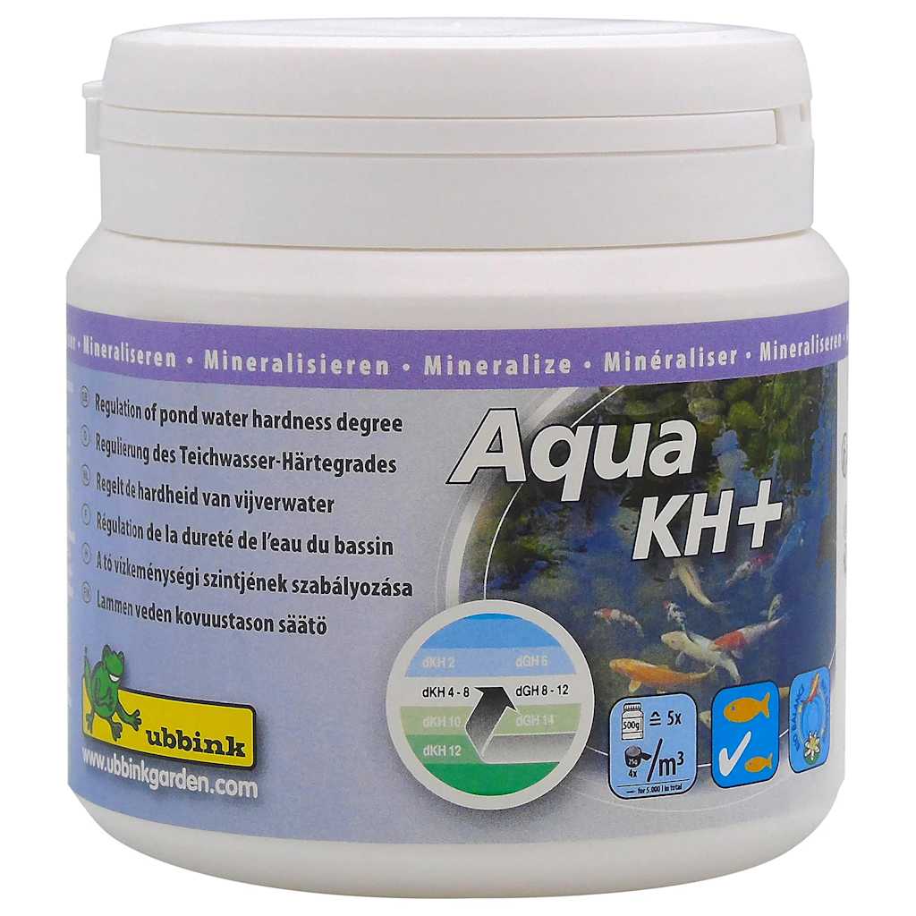 Ubbink Vijverwater Traitement Aqua KH + 500 g pour 5000 L