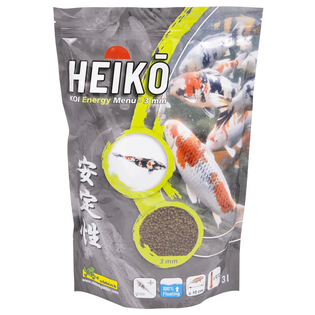 Ubbink Fish Food Heiko Koi Menu Energy 3 mm 3 L