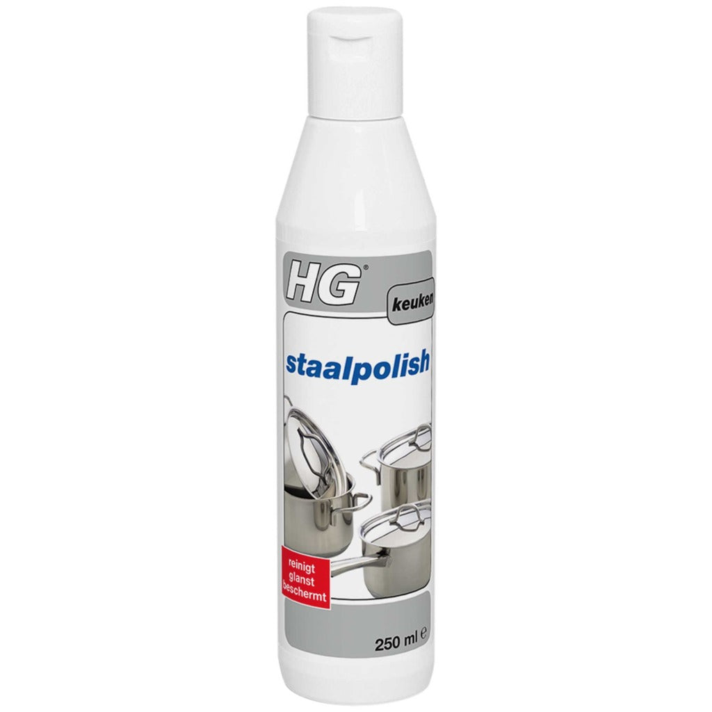 Hg poli pour acier 250ml