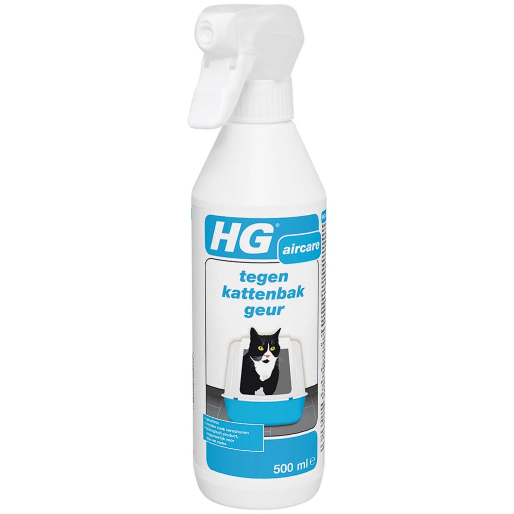 Hg contre les odeurs de litière pour chat 500ml