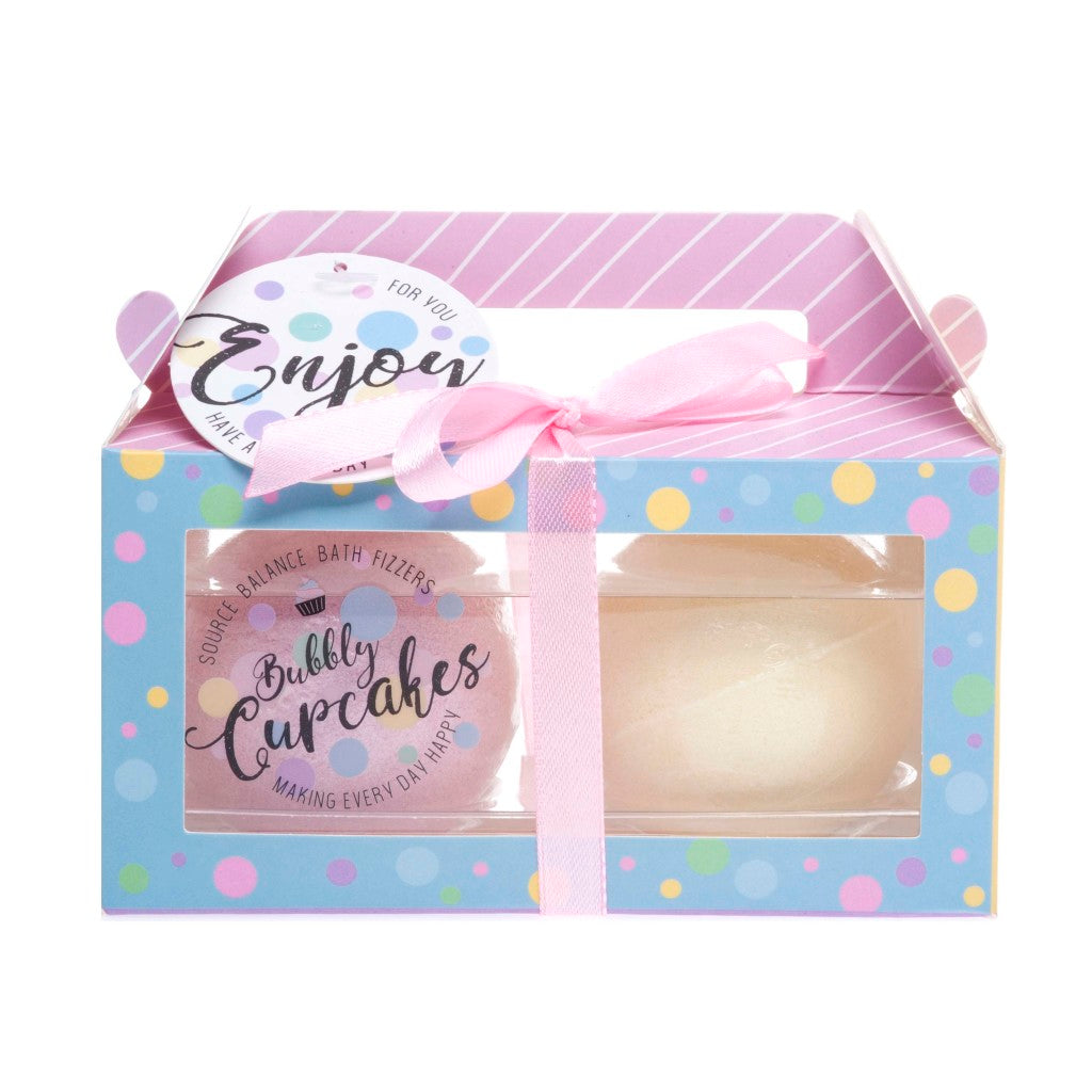 Basic Enjoy pétillant gâteau maison bombes de bain 2 pièces