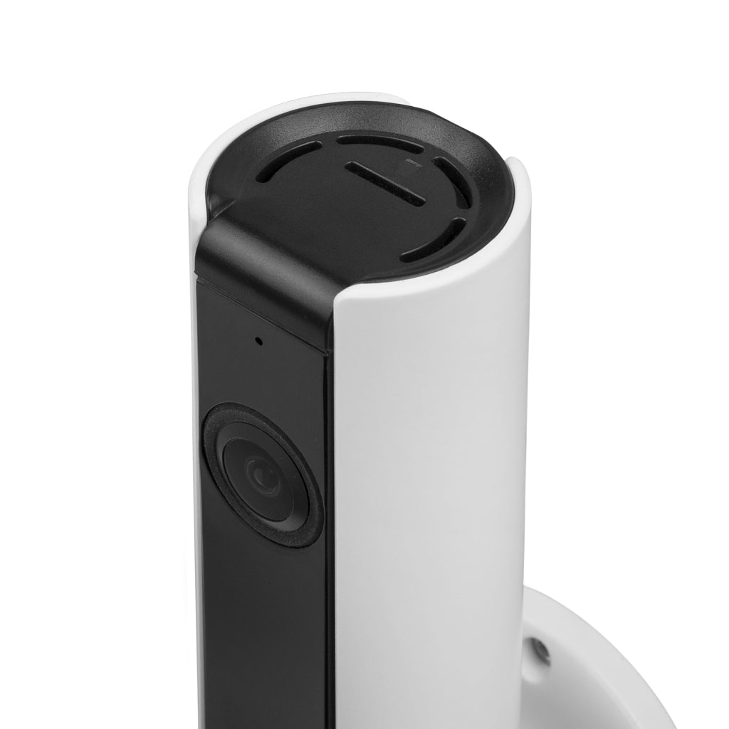 Smartwares CIP-37183 180 degrés ; Caméra IP Intérieure Blanc Noir