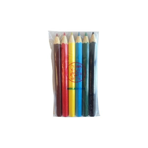 Trousse basique avec 6 crayons de couleur