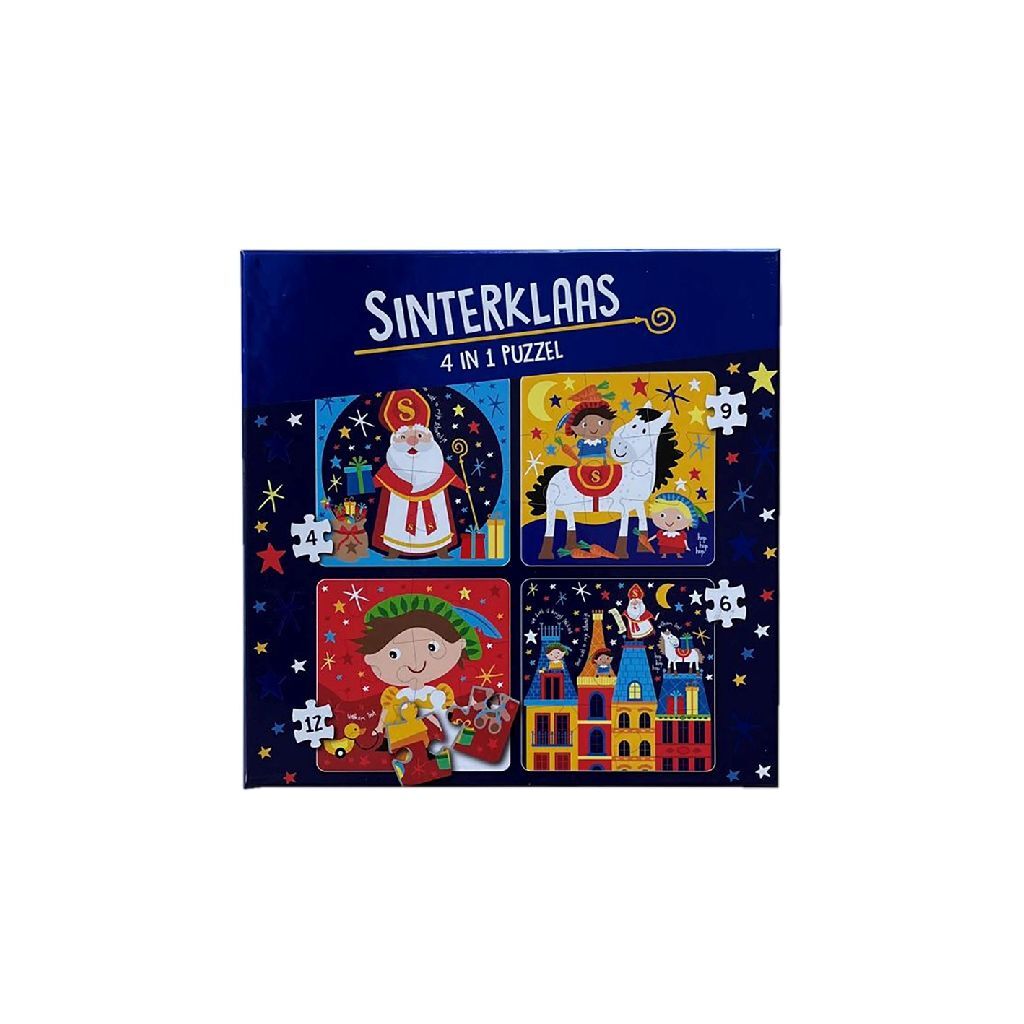 Puzzle 4 en 1 Saint Nicolas