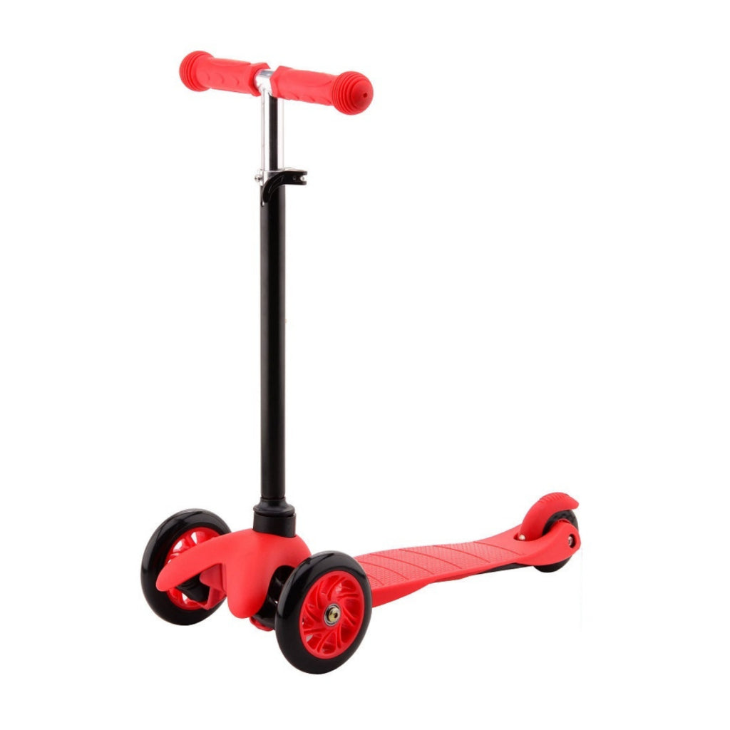 Tricycle scooter de sport actif de base rouge noir
