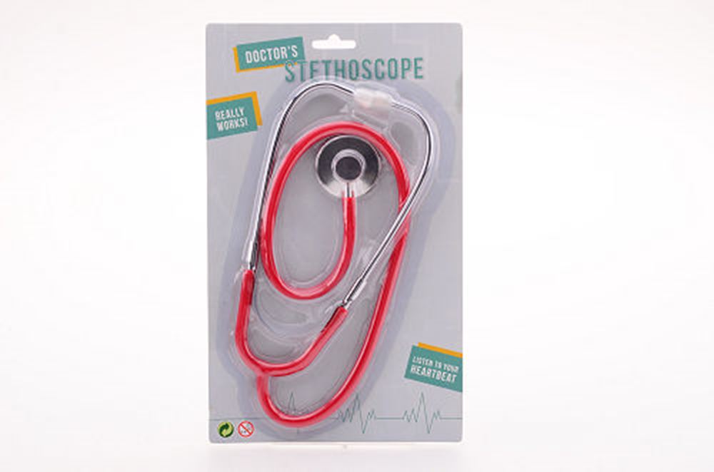 Stéthoscope en métal.