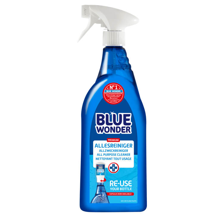 Spray nettoyant tout usage Blue Wonder 750 ml