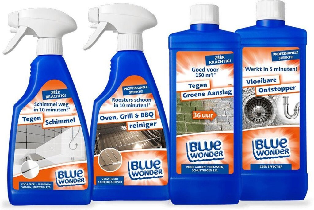 Spray nettoyant pour four et barbecue Blue Wonder