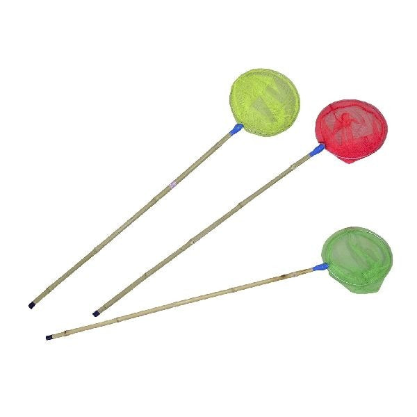 Épuisette basique en bambou 80cm