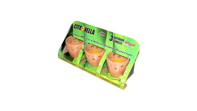 Divers pots en terre cuite citronnelle lot de 3