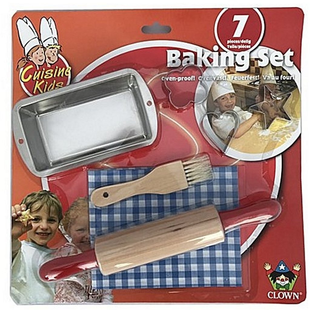 Set de pâtisserie clown 7 pièces