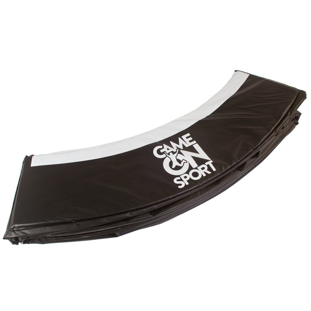 Jeu sur trampoline de sport bord de protection 183 cm noir et blanc