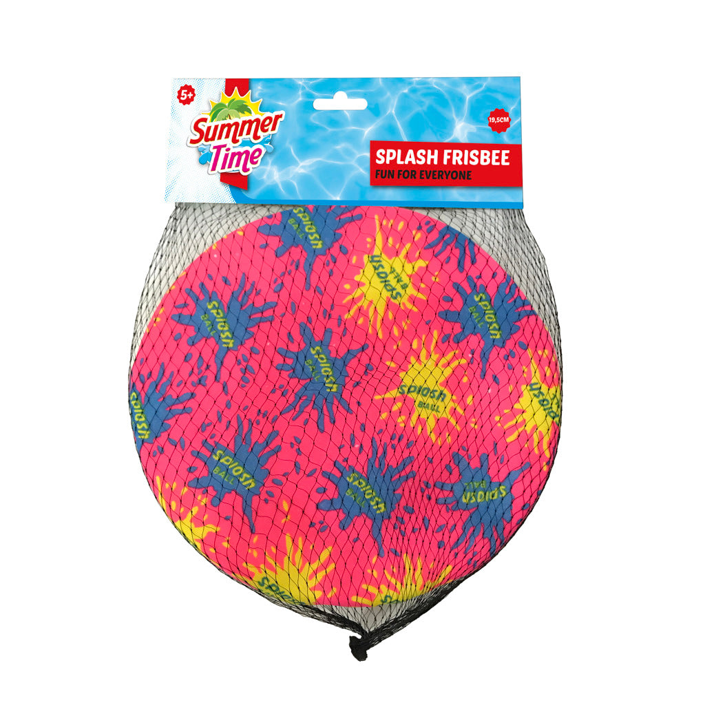 Frisbee à éclaboussures d'été 19,5 cm
