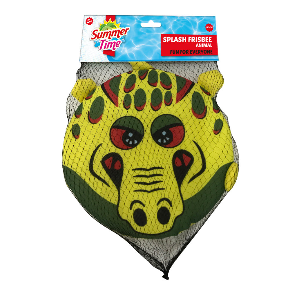 Summertime splash frisbee animal 4 cul.