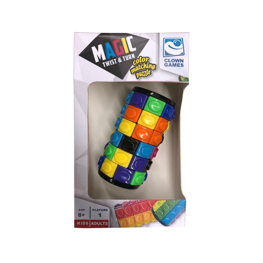 Puzzle magique de clown Van der Meulen, puzzle tournant et coulissant