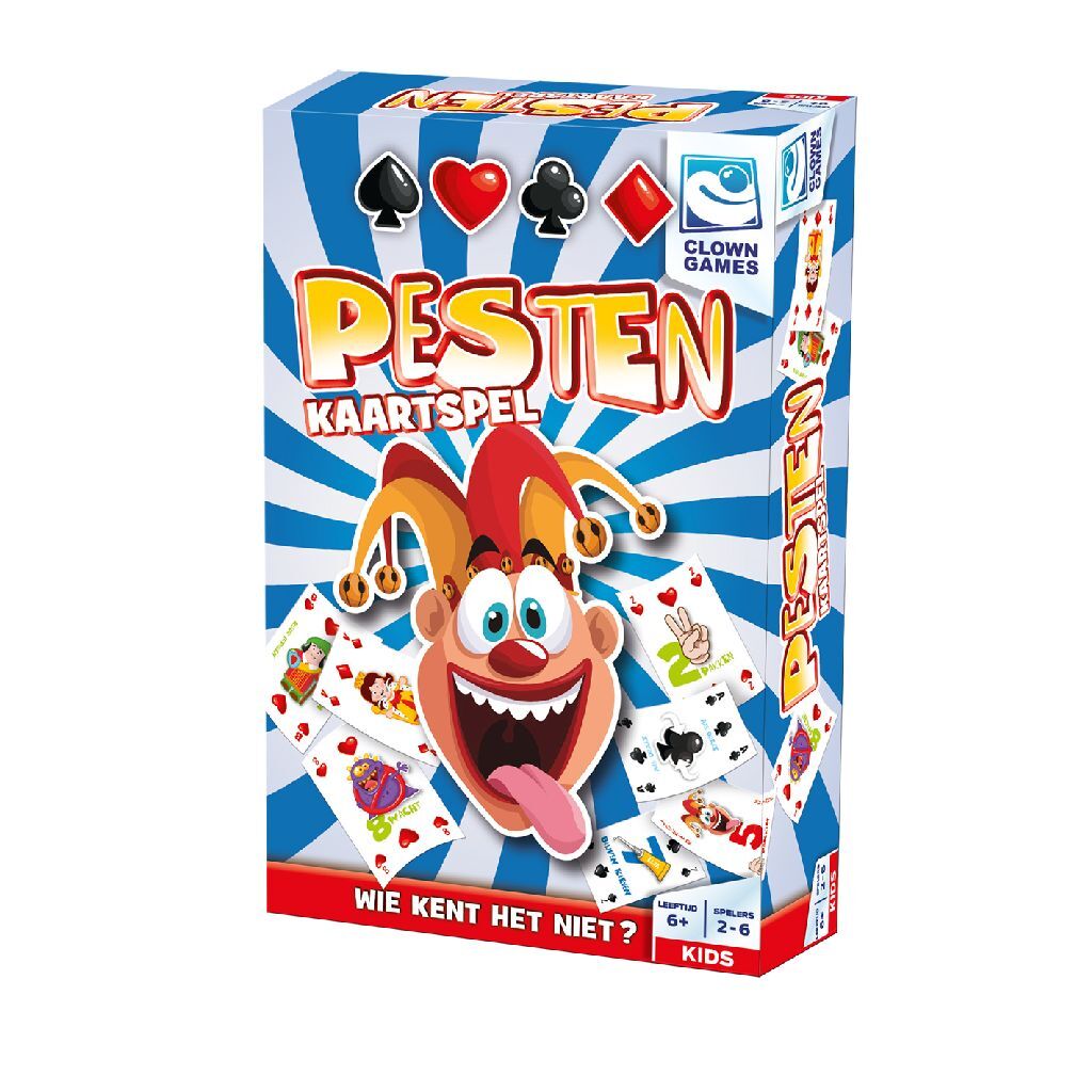 Jeu de cartes d'intimidation de jeux de clown Van der Meulen