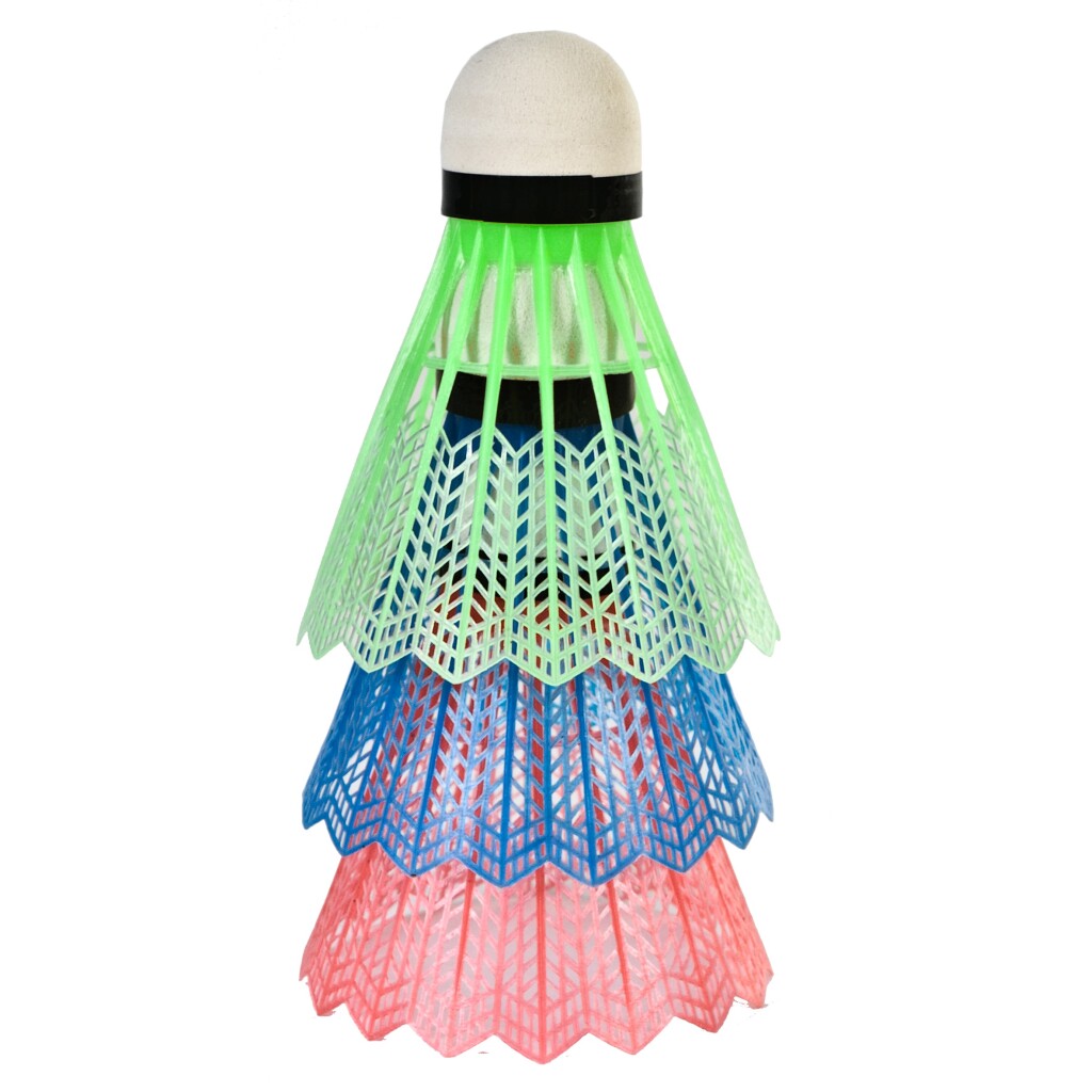 Navettes Sportx en tube 3 pièces rouge vert bleu
