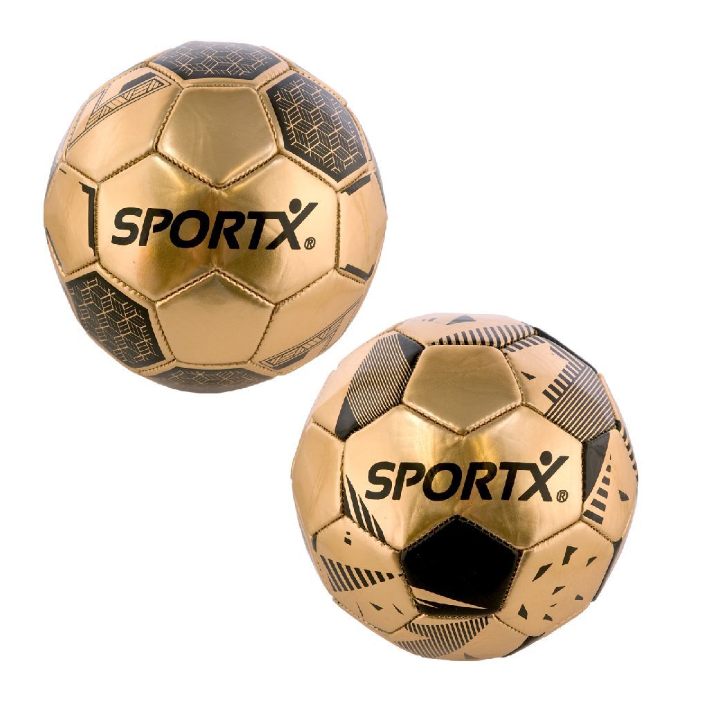 Sportx mini ballon de football or métallisé 16cm 160-180gr.