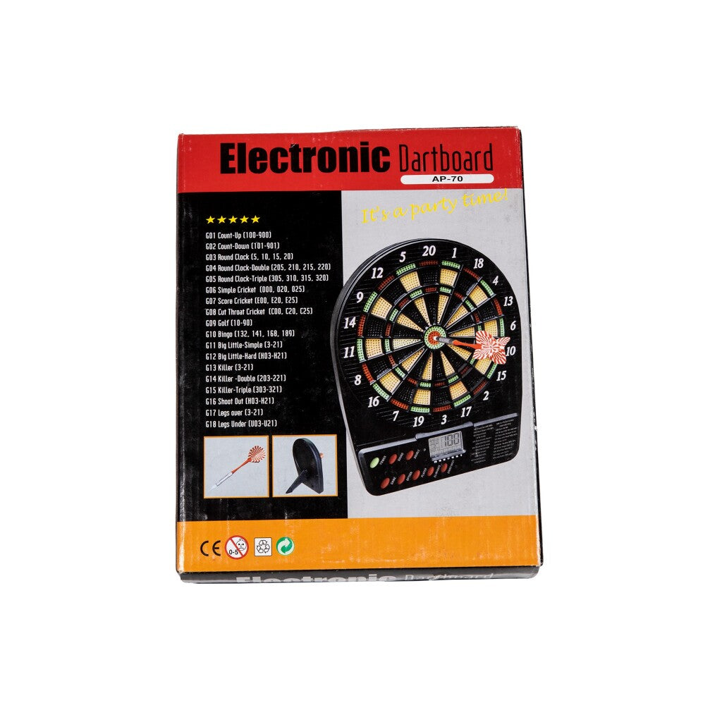 Mini jeu de fléchettes électronique Basic + 4 fléchettes